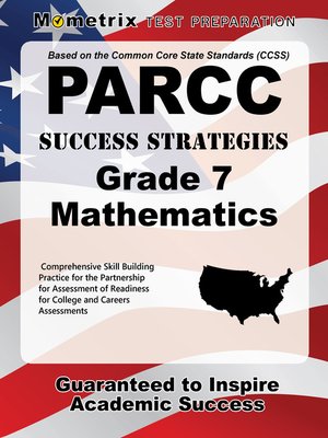 cover image of PARCC Success Strategies Grade 7 Mathematics Study Guide